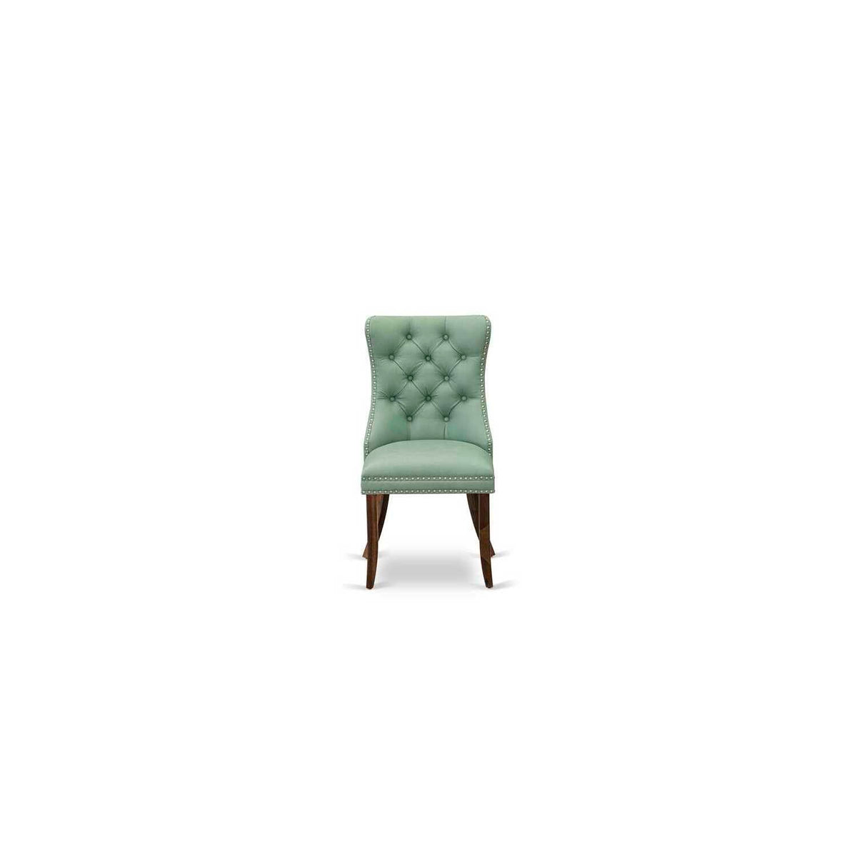 9 Piece Dining Room Set with Green Chairs L336769
