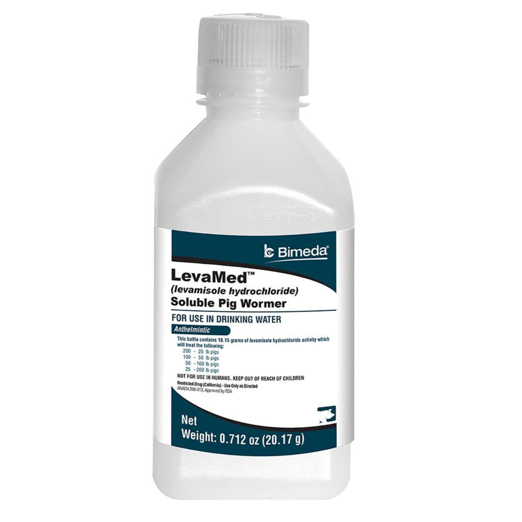 Levamed Soluble Pig Wormer 20.17g P28529
