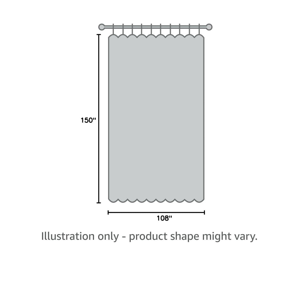 Extra Wide Room Divider Curtain W919694