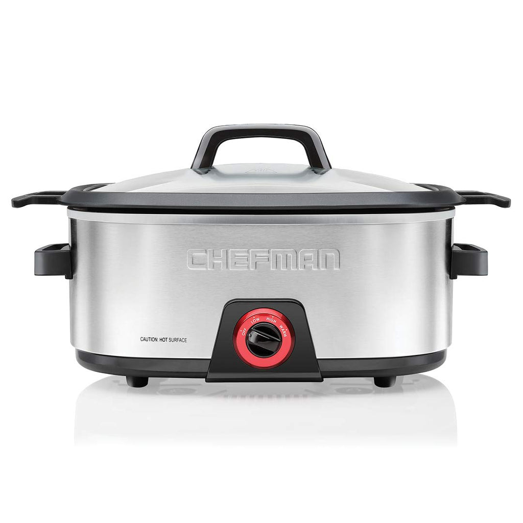 6-Quart Electric Slow Cooker with Removable Nonstick Insert S144964