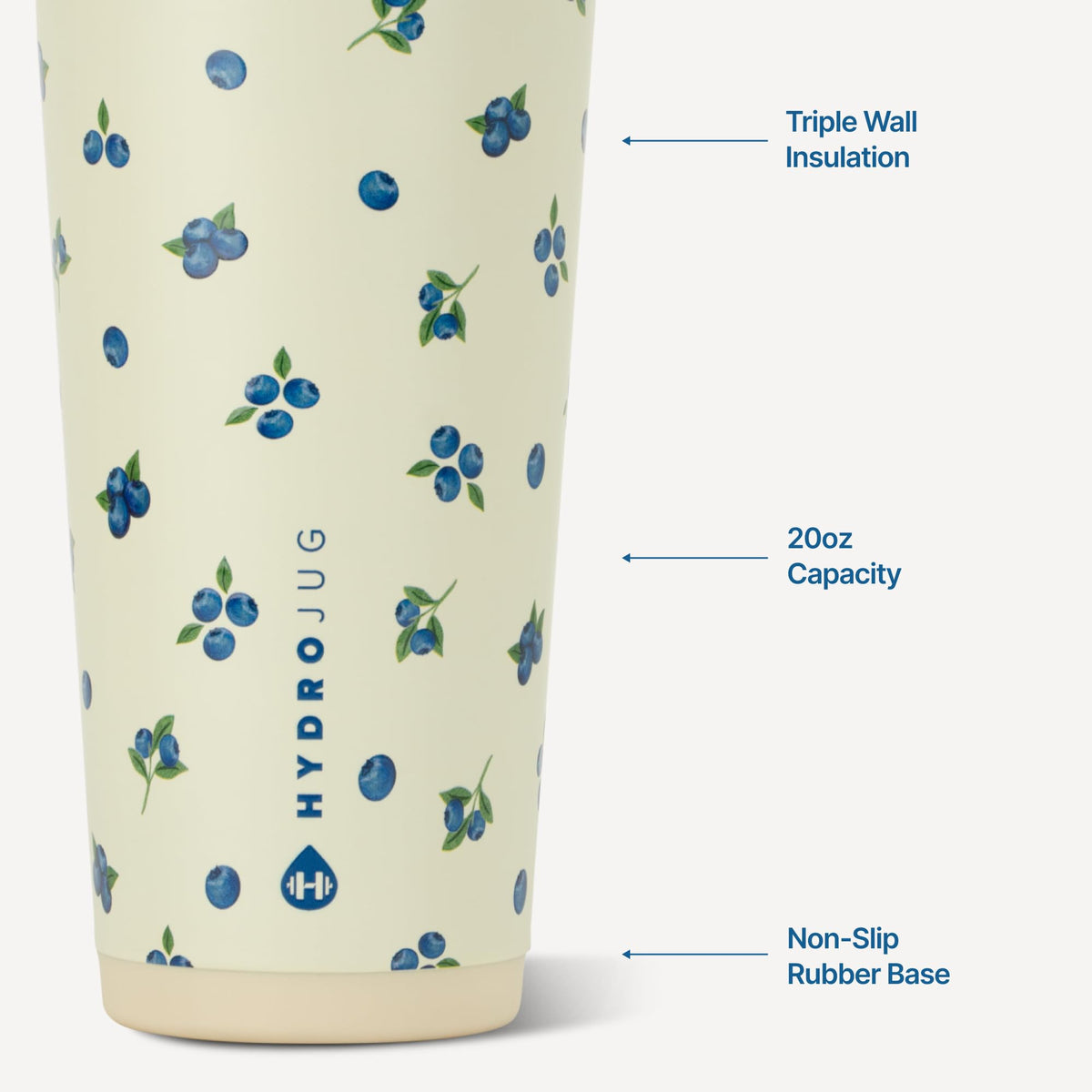 20 oz Ceramic-Lined Straw Cup B29776