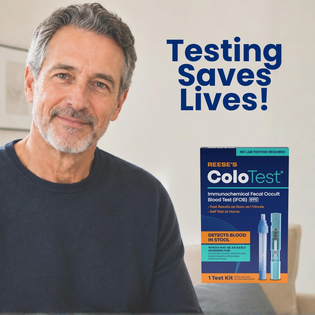 Home Fecal Occult Blood Test Kit, 1 Ct Z7767