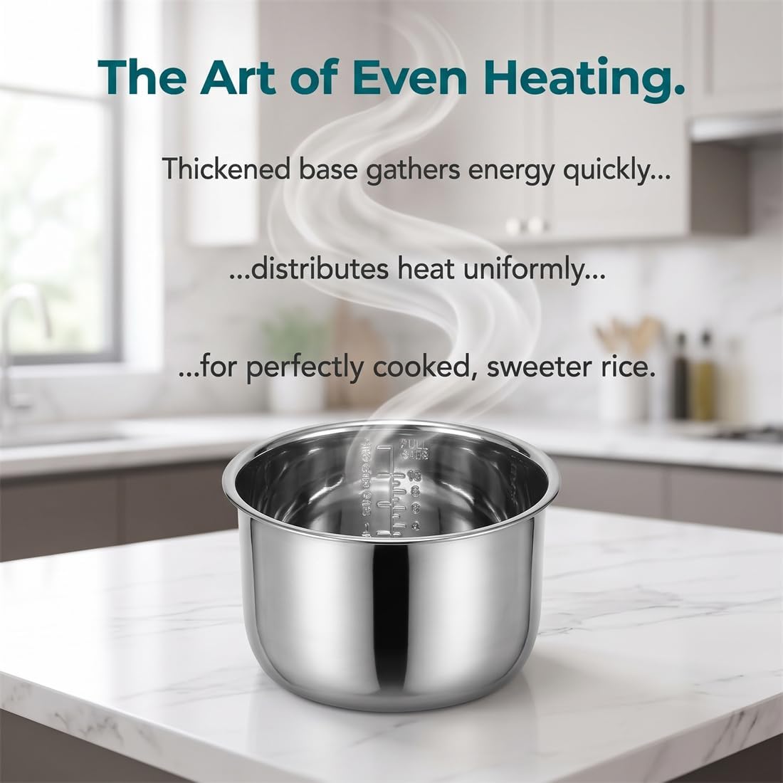 Stainless Steel 3L Rice Cooker Inner Pot N56781