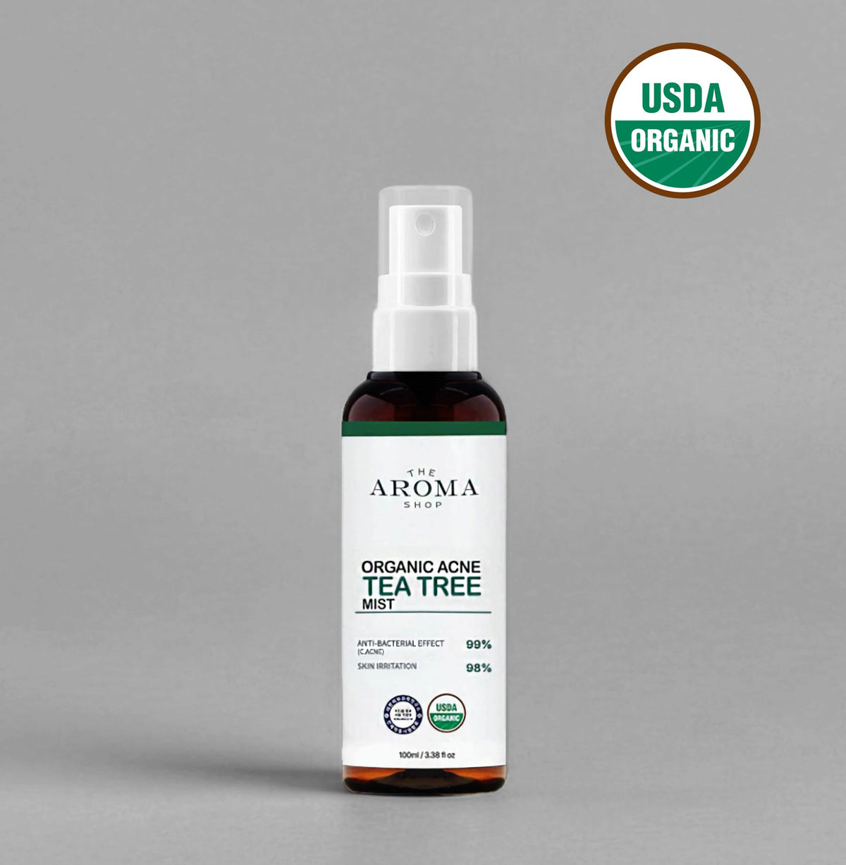 Organic Tea Tree Mist Face & Body Spray 3.38 fl oz N87657