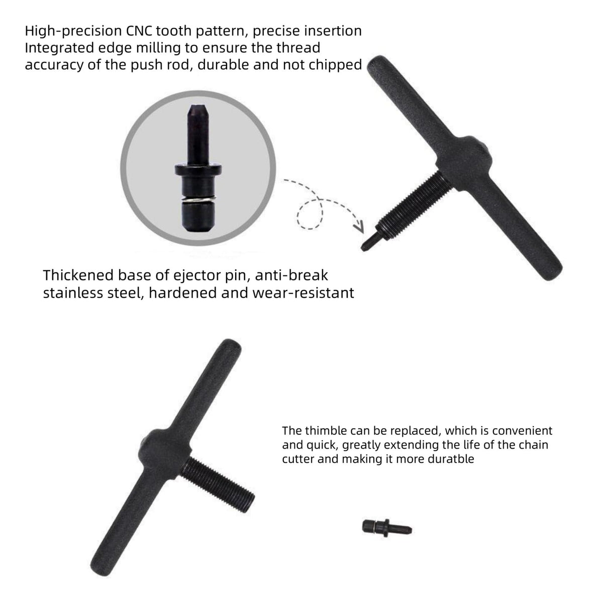 Bicycle Chain Breaker Removal Tool Kit F286614