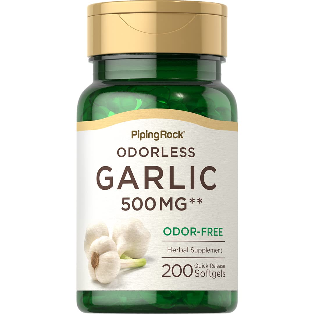 Odorless Garlic Supplement 200 Softgels M1225