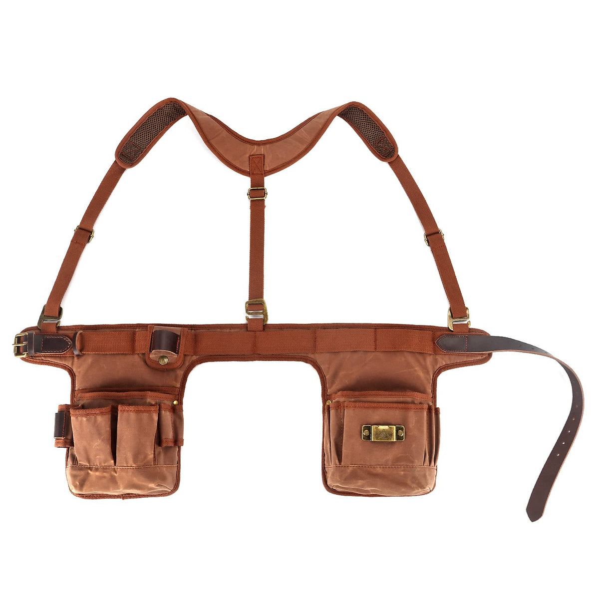 Tool Belt Bag with Suspenders 5+ Pockets N3532