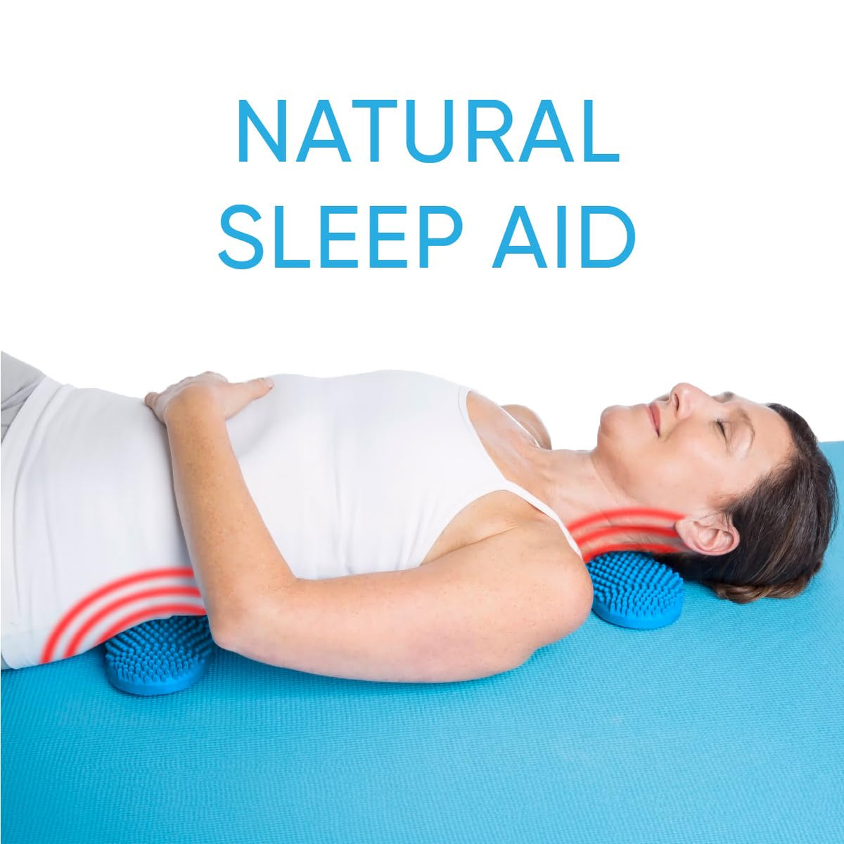 Heatable Full Body Massage Pad with Heat, Pack of 2 A8919