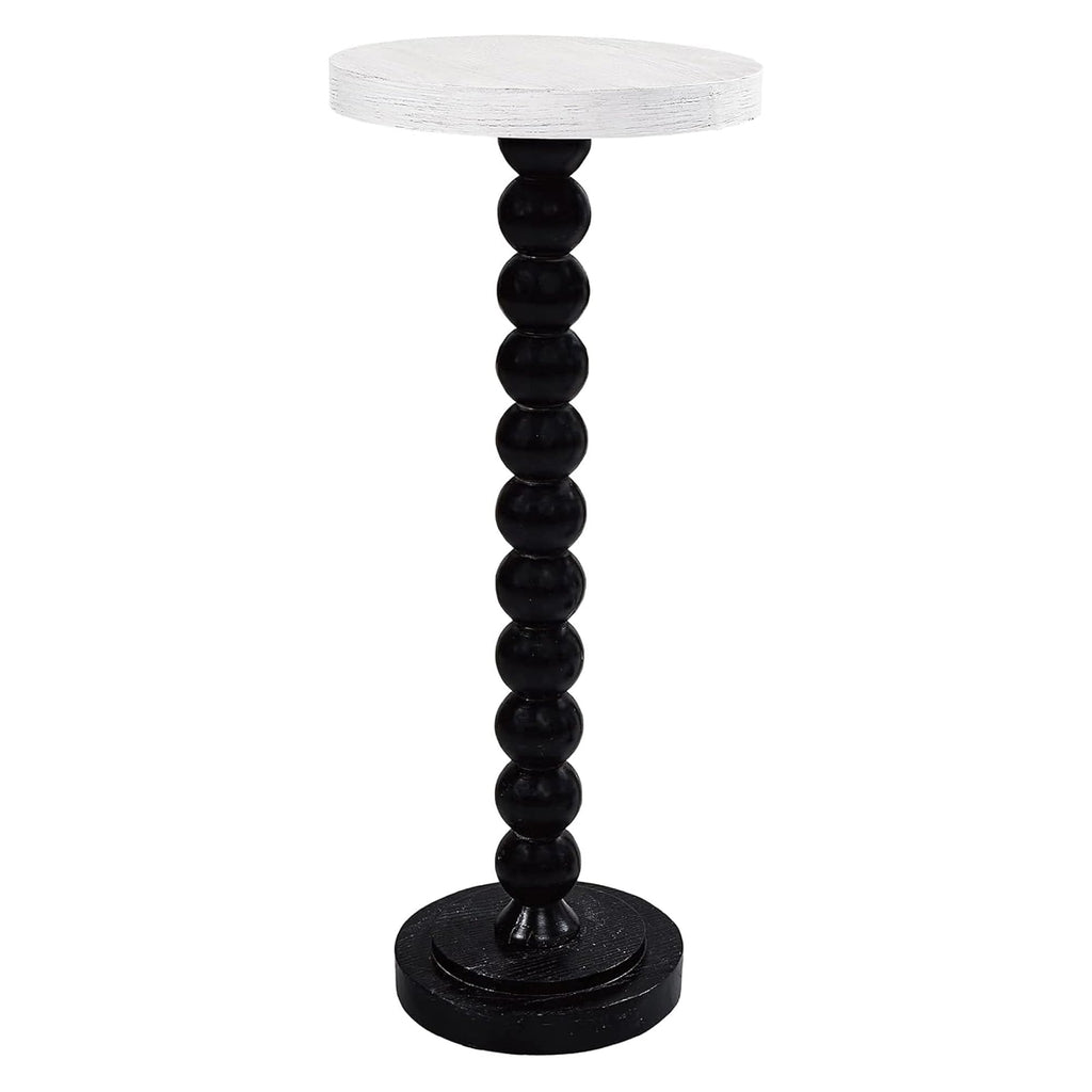 Small Pedestal End Table S21411
