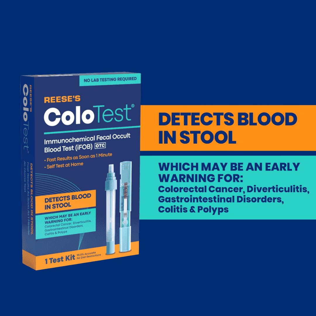 Home Fecal Occult Blood Test Kit, 1 Ct Z7767