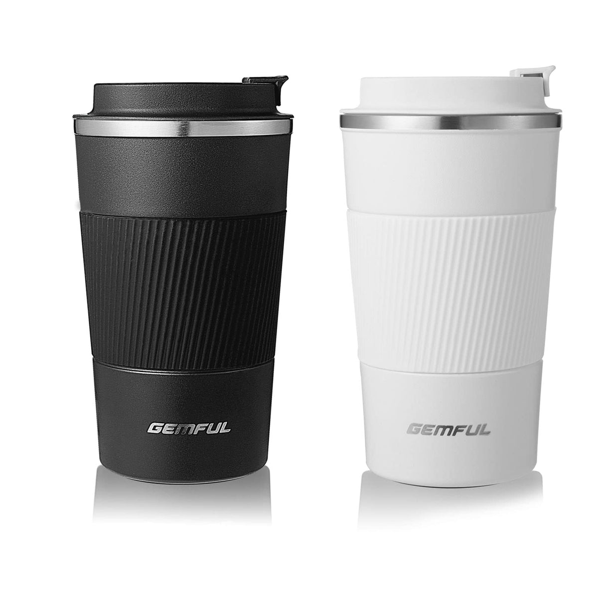 2 Pack 17oz Insulated Travel Coffee Mug with Lid P863