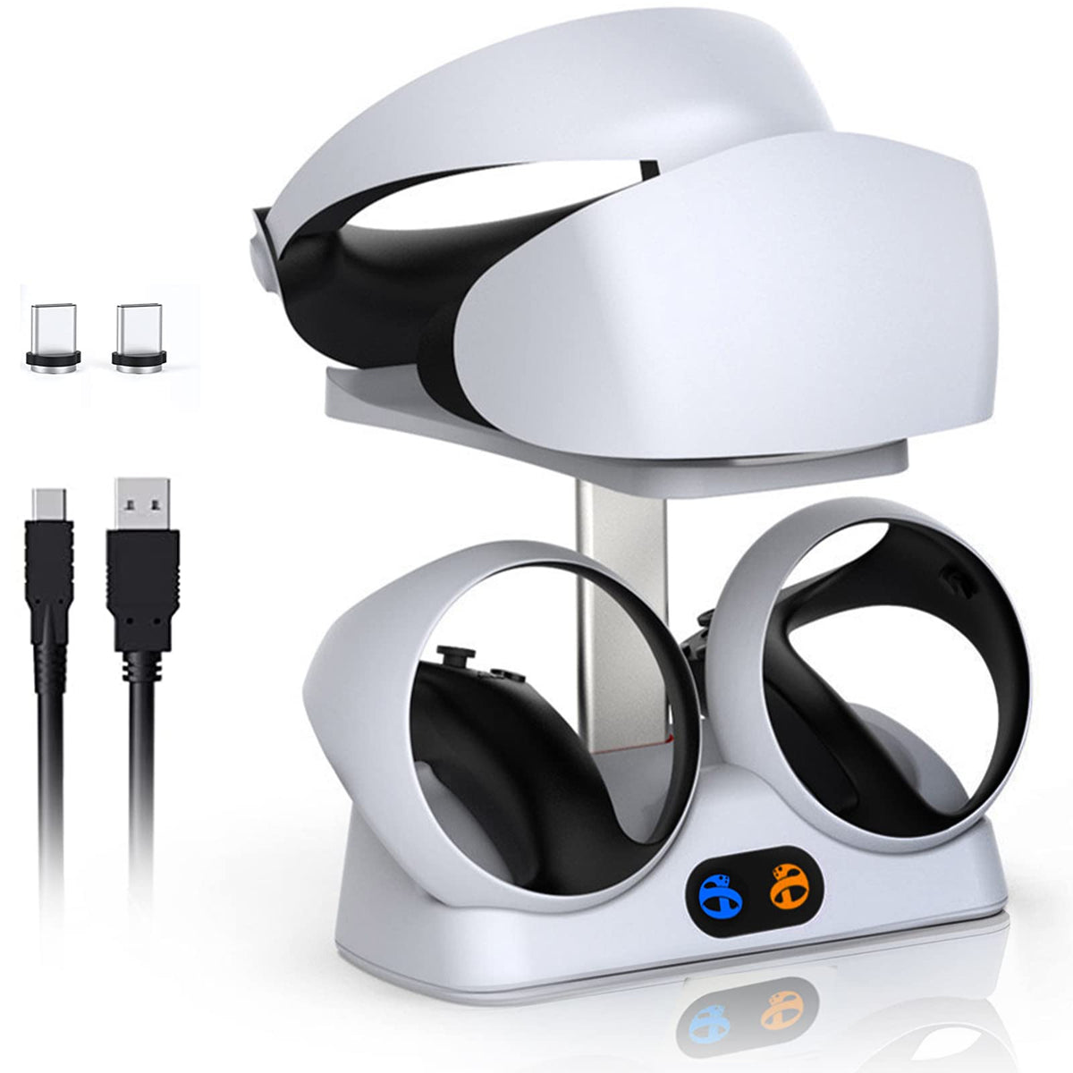 Charging Station for PS VR2 Sense Controllers with Headset Holder L4338