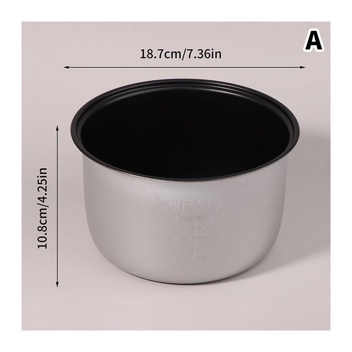 2L/3L Non Stick Electric Rice Cooker Inner Pot W517