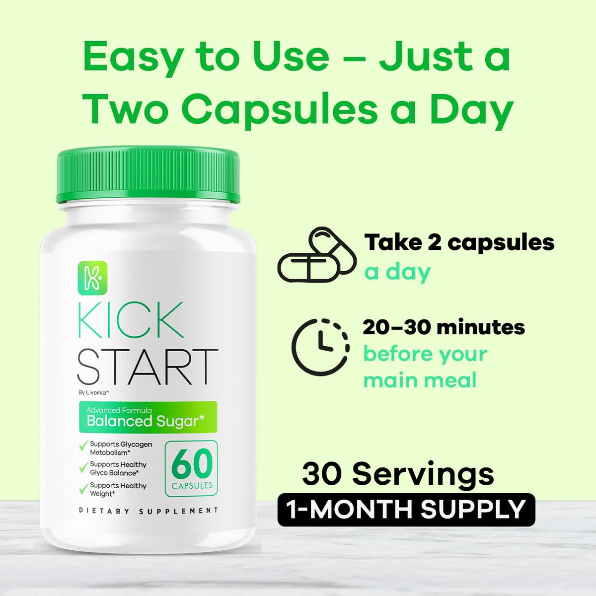All Natural Capsules, 180 Capsules L937309