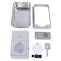 Enclosed Stainless Steel Extra Large Cat Litter Box U744