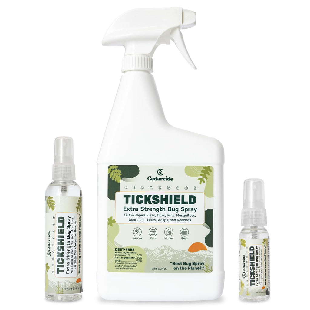 Cedar Oil Spray Kills & Repels Ticks, Fleas, Chiggers and Mosquitoes Z43702