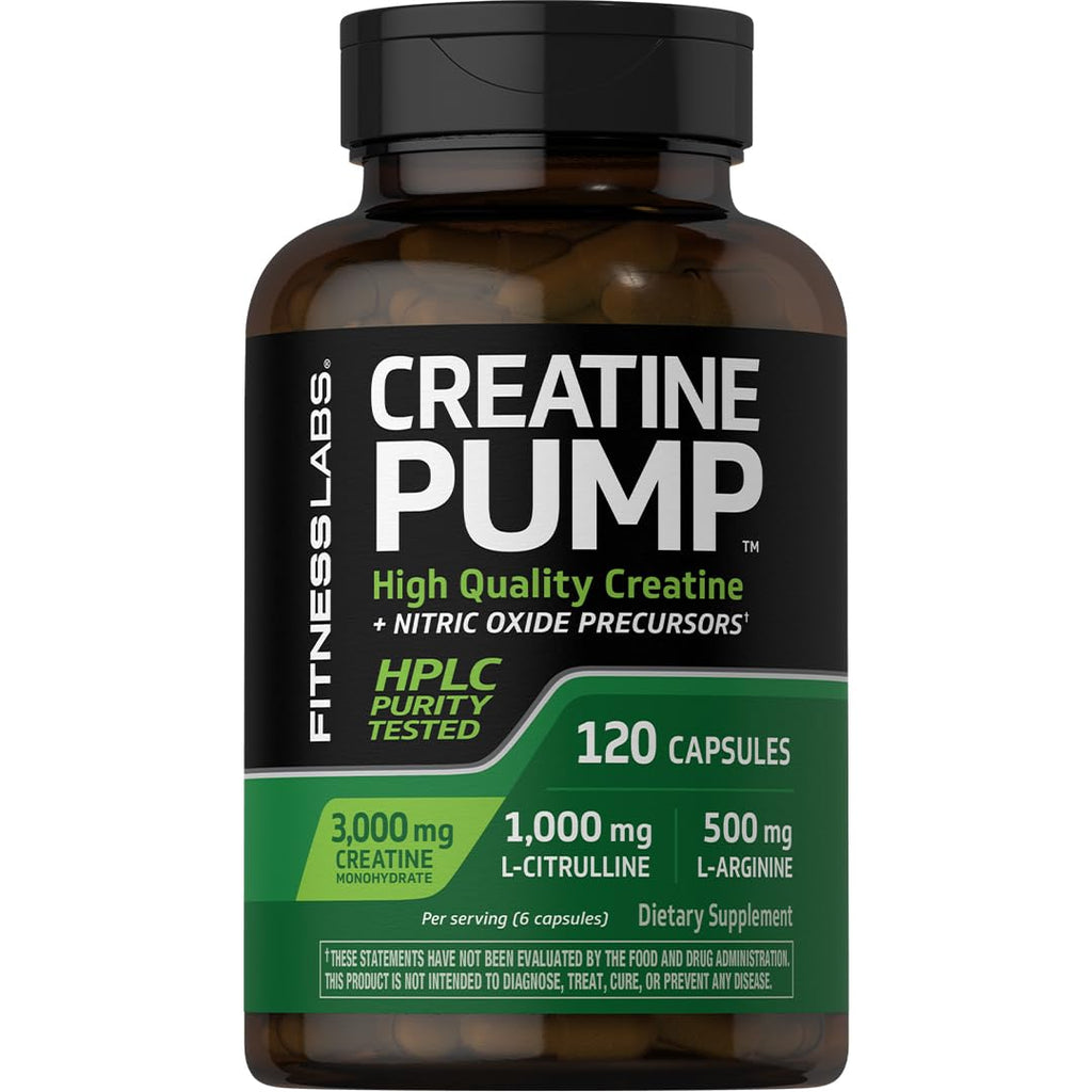 Creatine Monohydrate Capsules 3000mg 120 Count A99863
