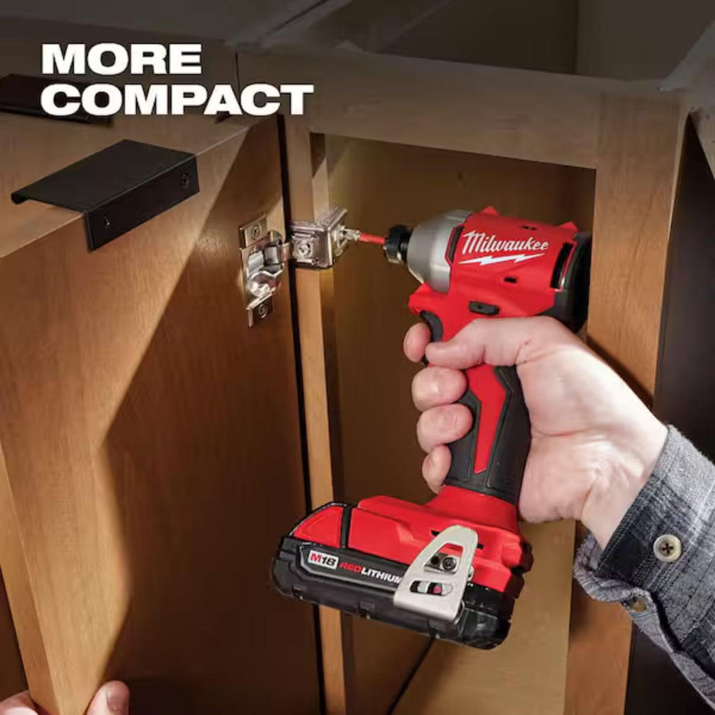 18V Cordless Power Tool Combo Kit, 8-Tool Set, 3 Batteries O64818