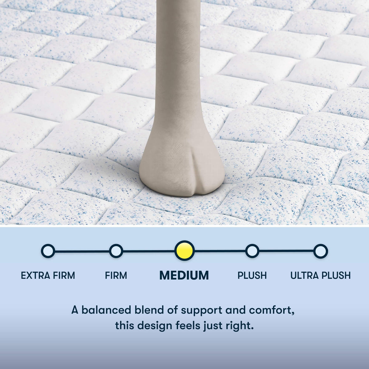 Medium 12" Full Hybrid Mattress J283196