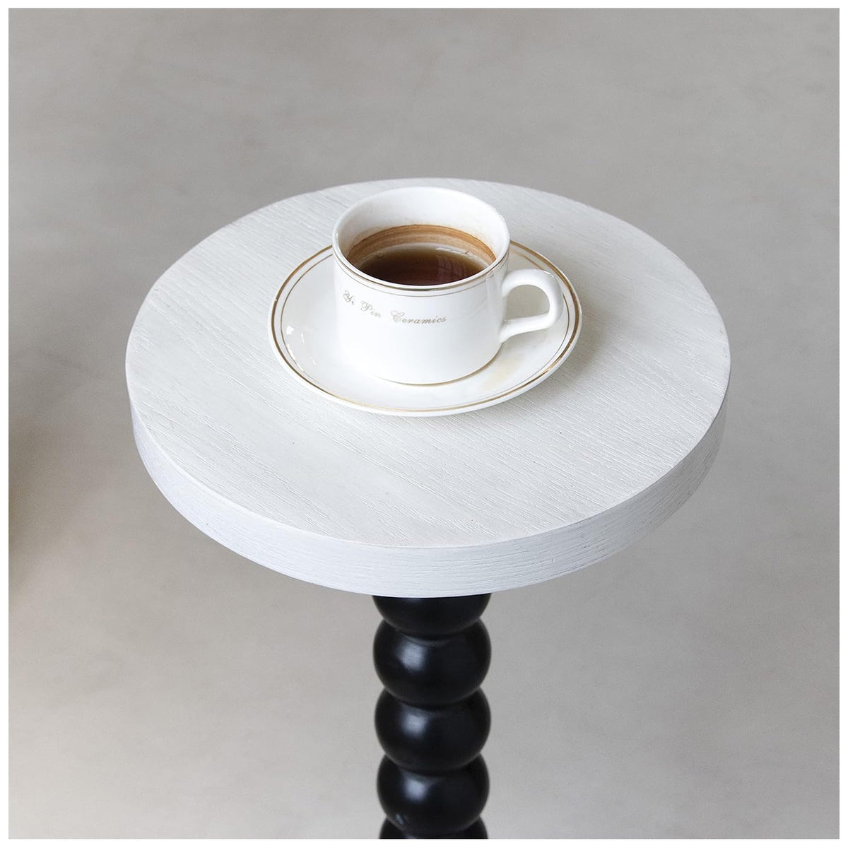 Small Pedestal End Table S21411