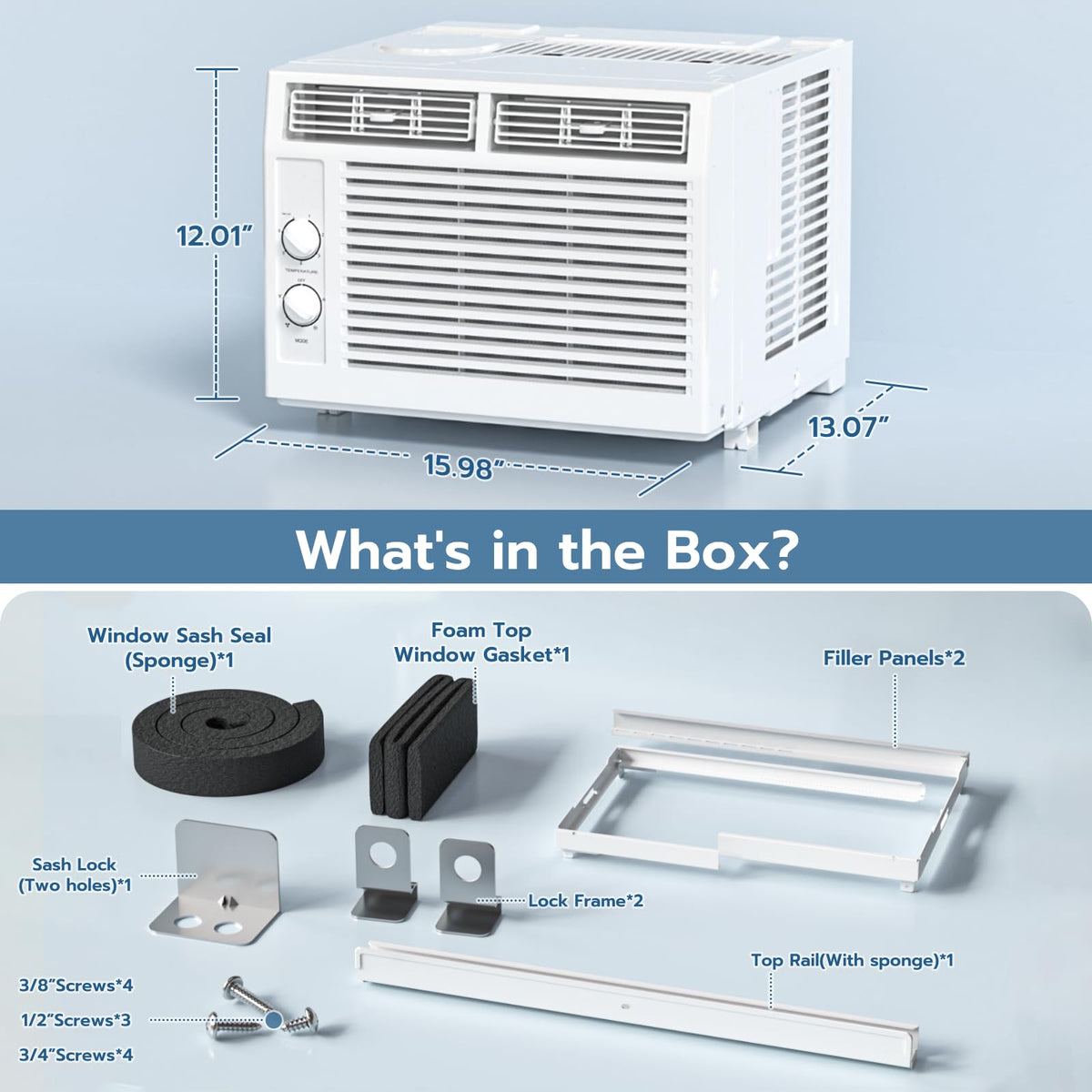 5000BTU Window Air Conditioners V5303