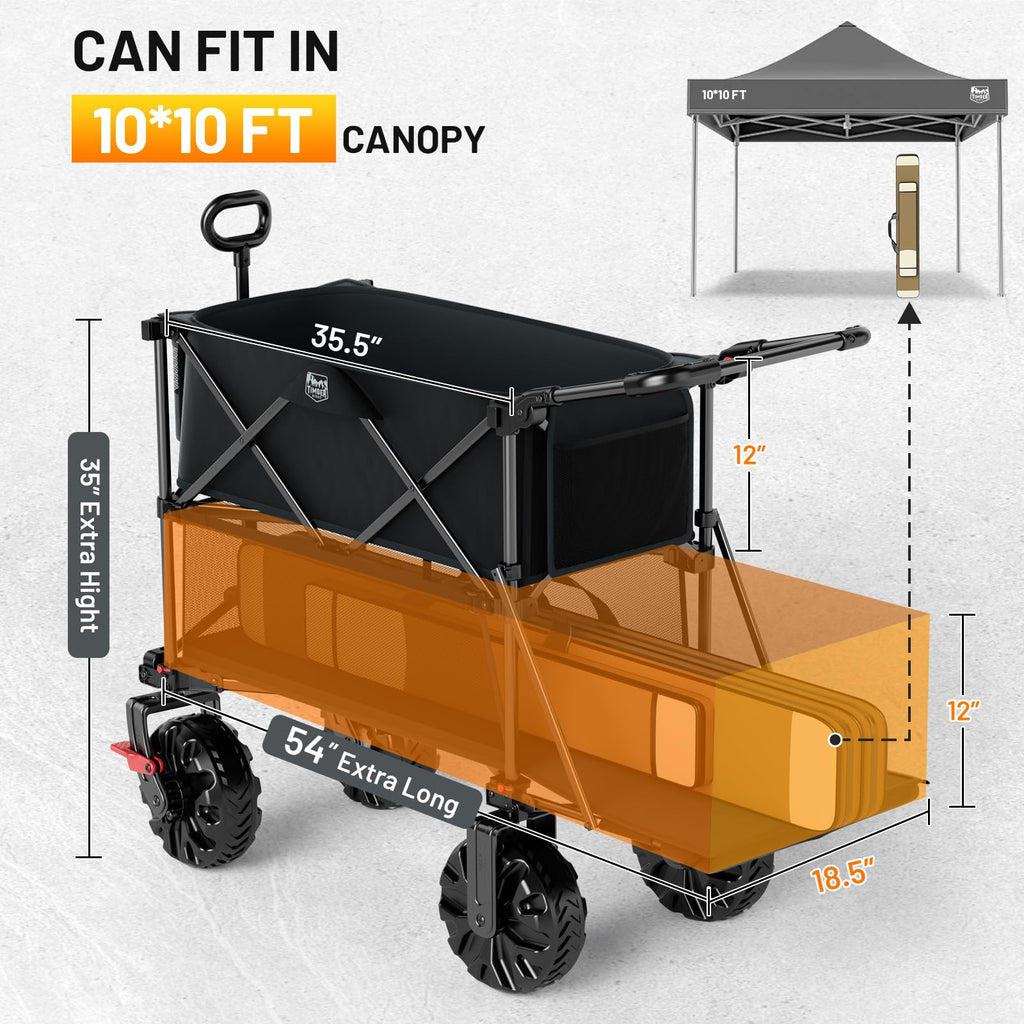 Double Decker Wagon 400L Capacity 450lb Load L60568
