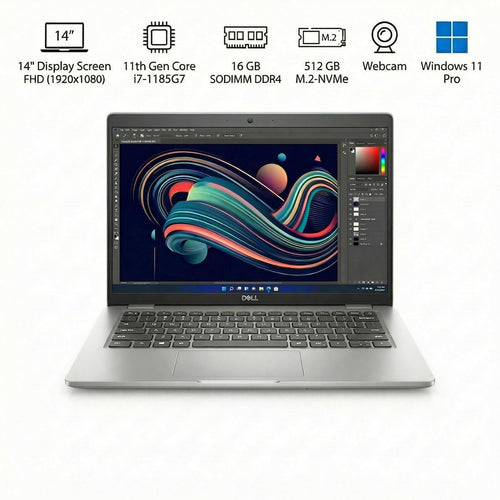 14-Inch FHD Touch Screen Laptop, Core i7, 16GB RAM, 512GB SSD, Windows 11 Pro H6477