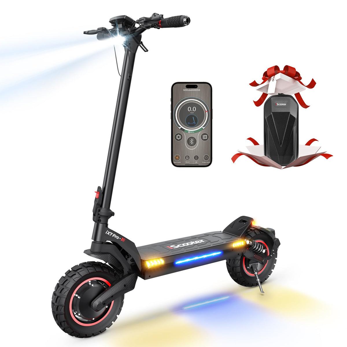 Electric Scooter with Off-Road Tires Q465308