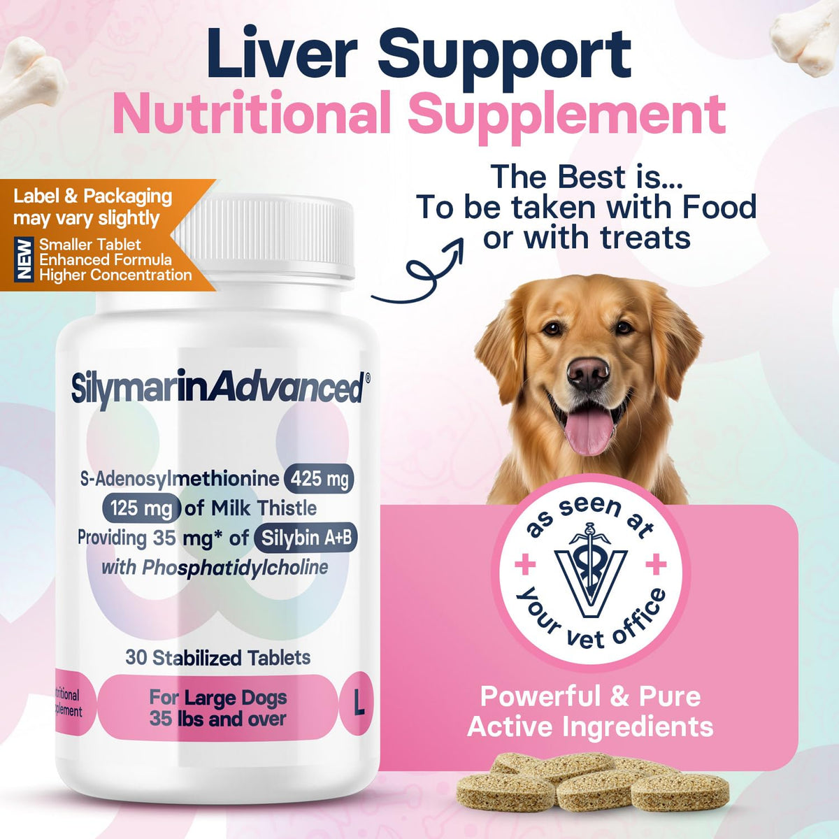 Milk Thistle Liver Health Supplement 30 Tablets Y918