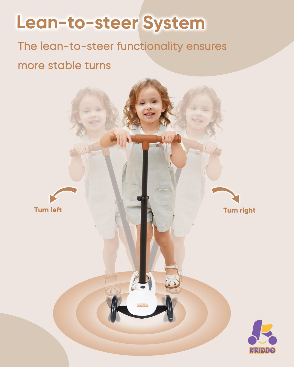 3-in-1 Toddler Scooter A167225