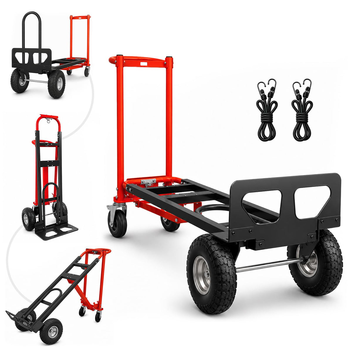 Heavy Duty Convertible Hand Truck with Wheels H7533