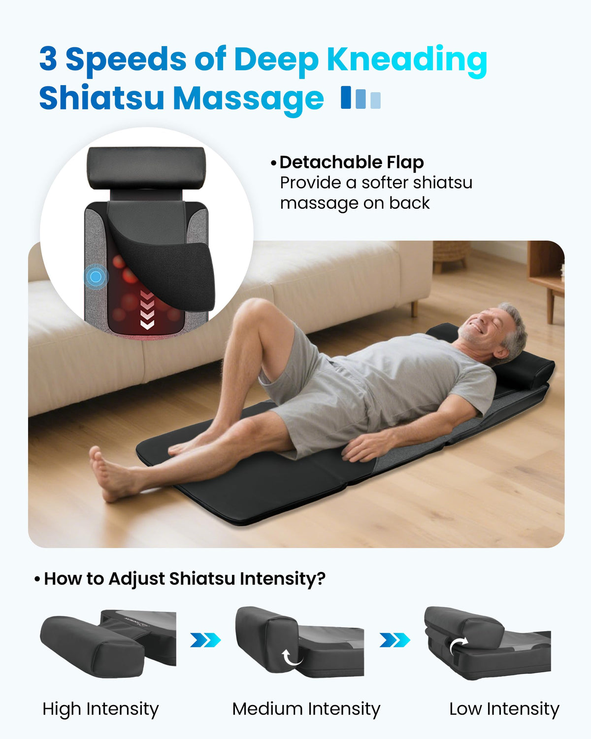 Full Body Massage Mat with Heat D162451