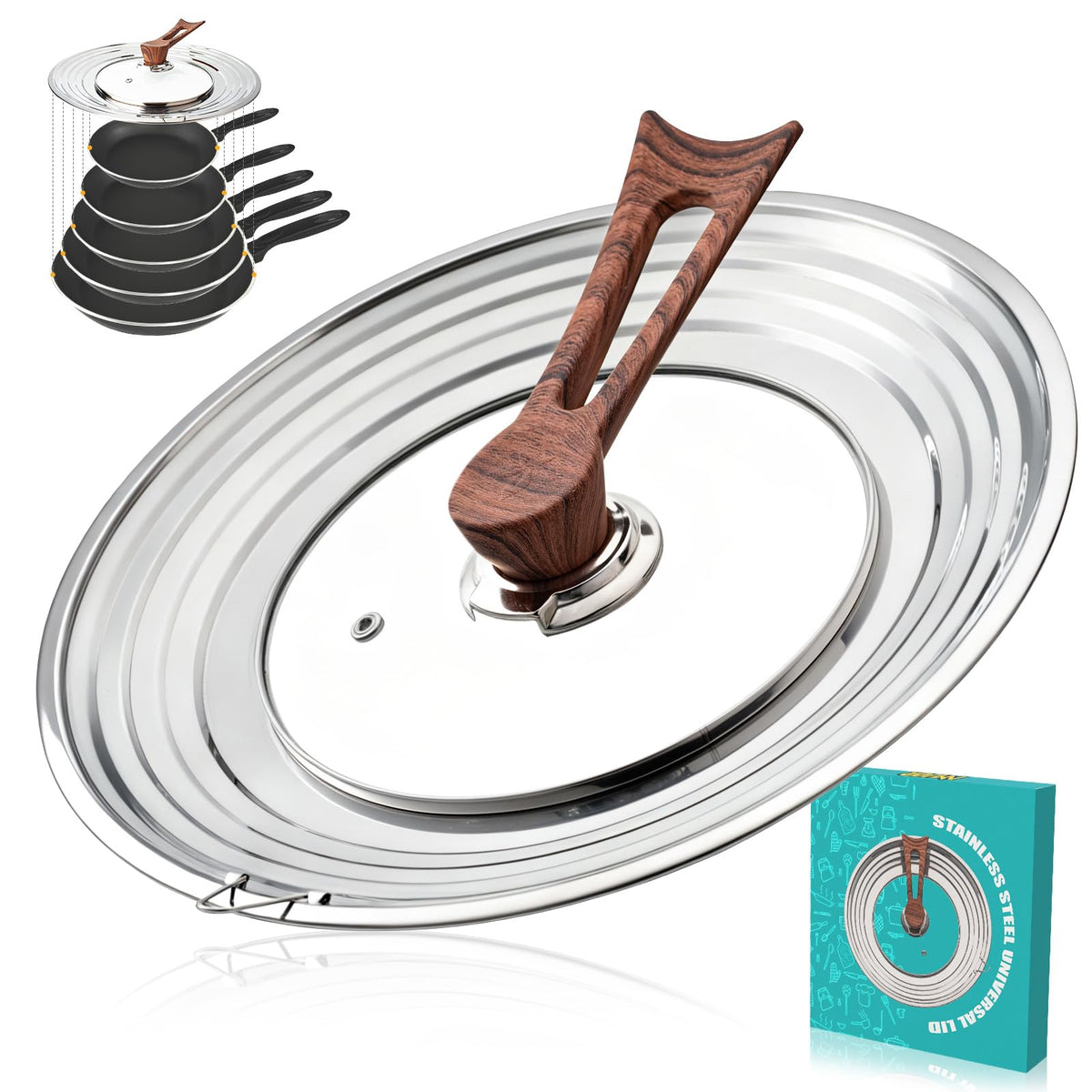 Universal Pan Lid with Tempered Glass A870435