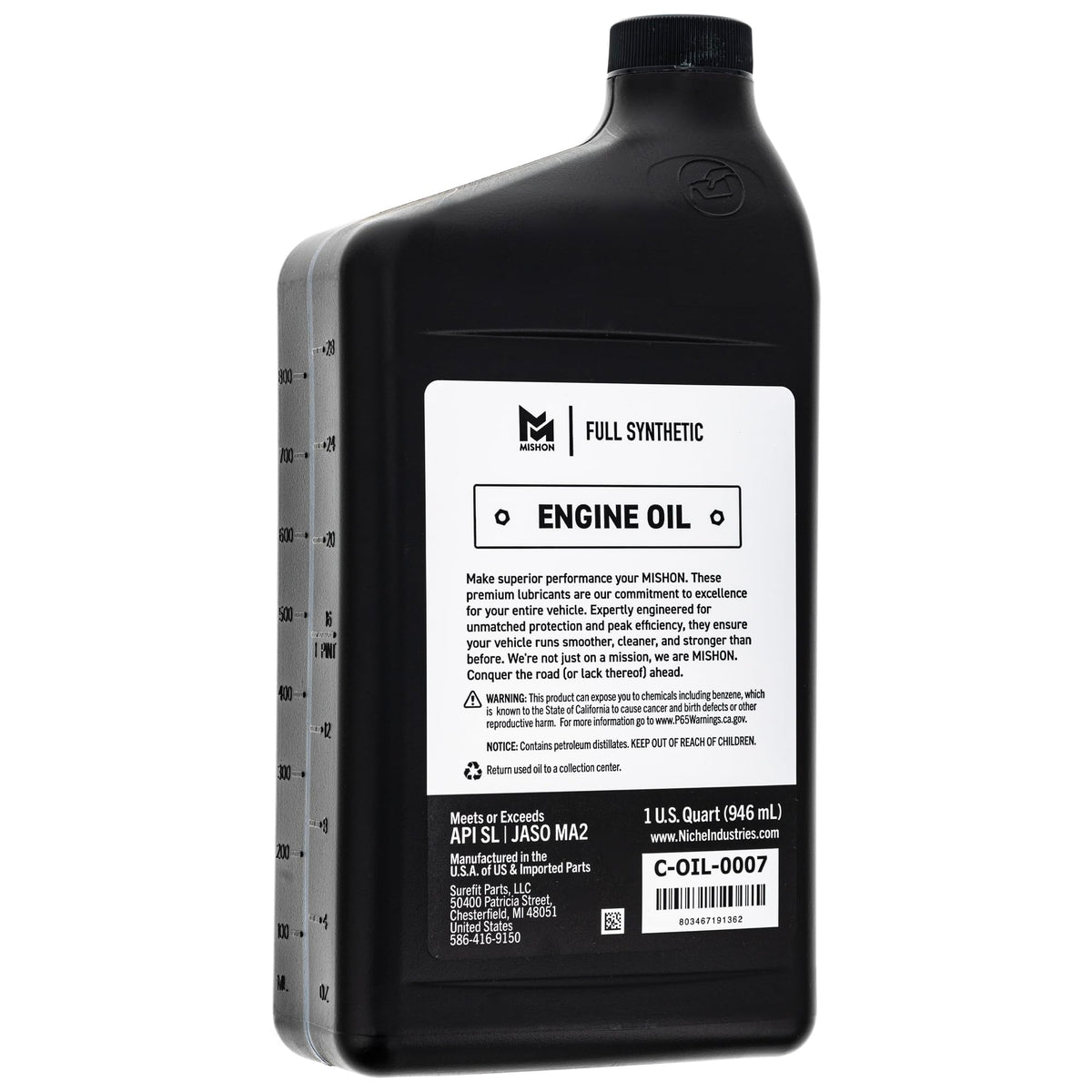 Engine Oil Change Kit F7386