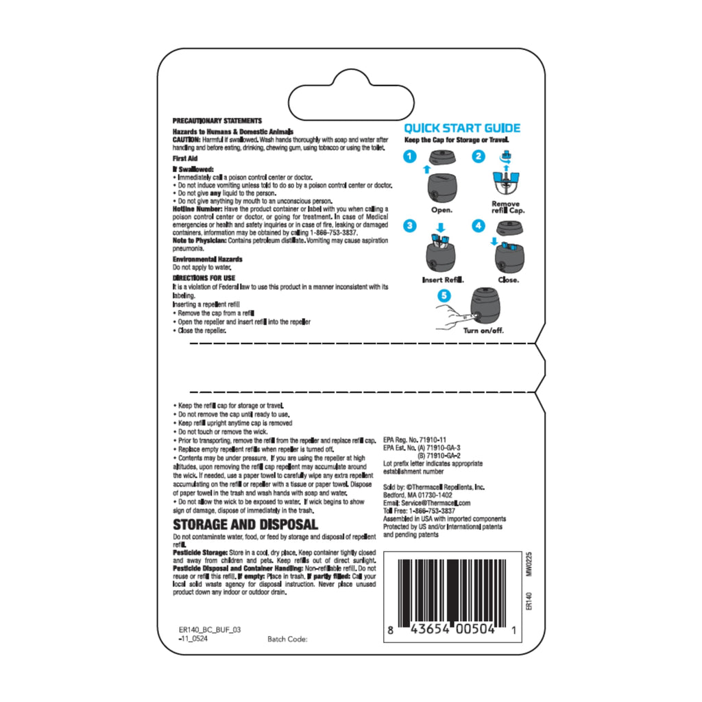 Mosquito Repellent Refill O96498