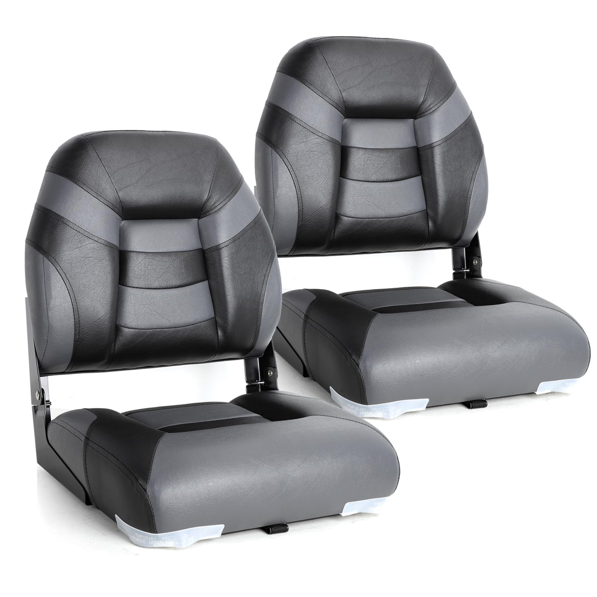 Low Back Folding Boat Seat 2 Pack C6689