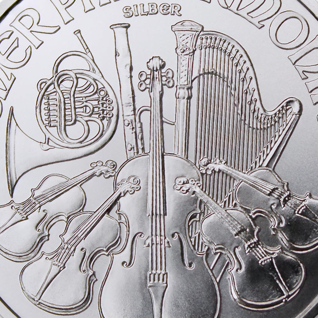1 oz Austria Silver Vienna Philharmonic Coin A60663