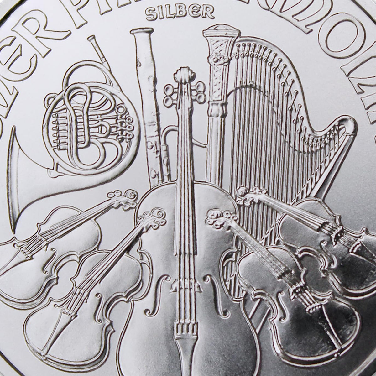 1 oz Austria Silver Vienna Philharmonic Coin A60663