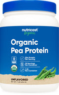 Organic Pea Protein Powder 1 LB Unflavored U5028