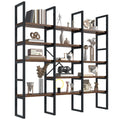 5 Tier Rustic Brown Bookshelf J5789