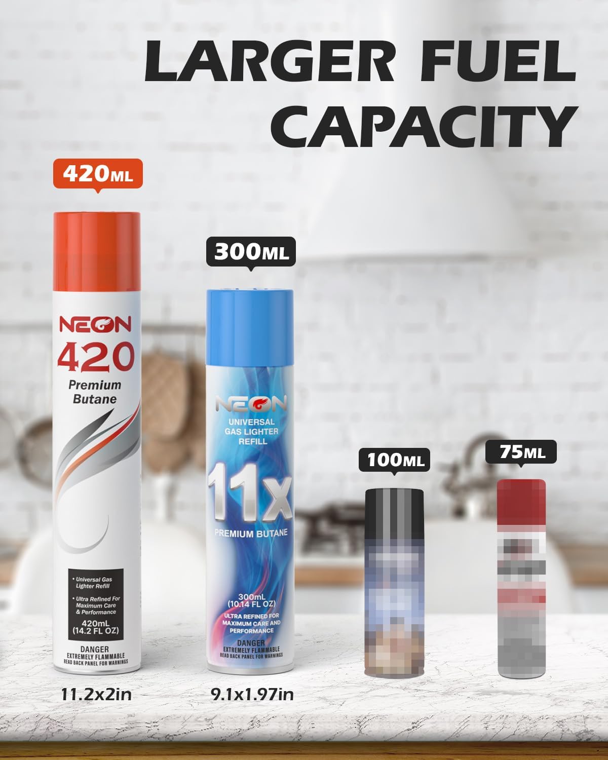 420ml Butane Refill 12 Cans G412223