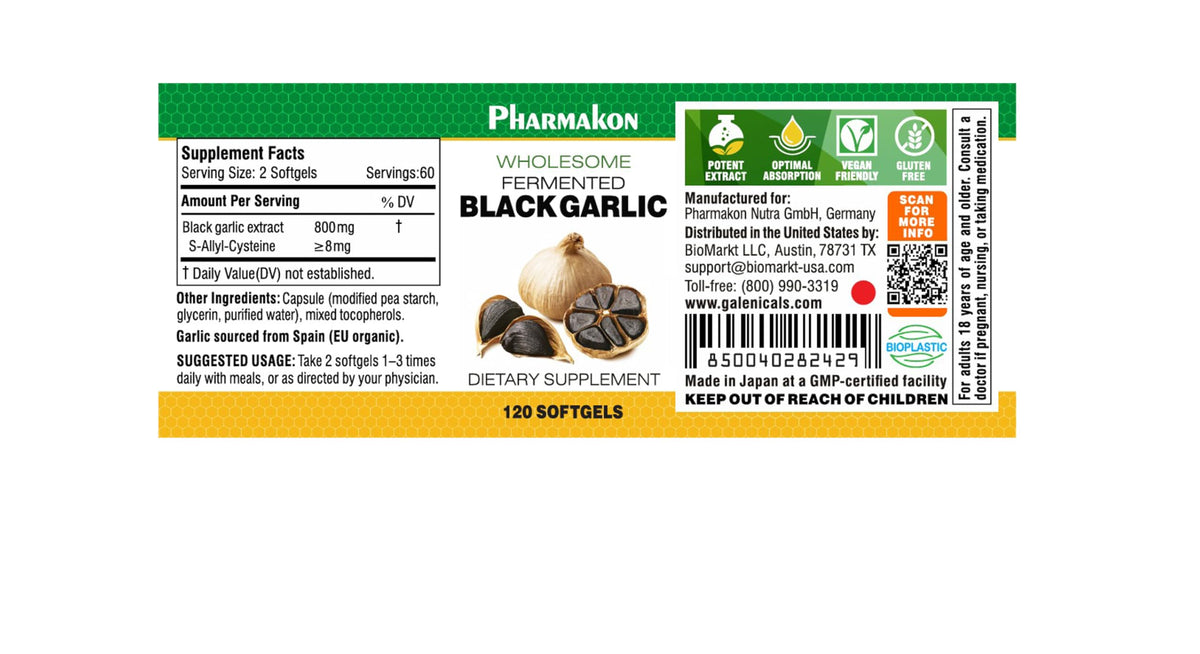 Black Garlic Capsules U47903