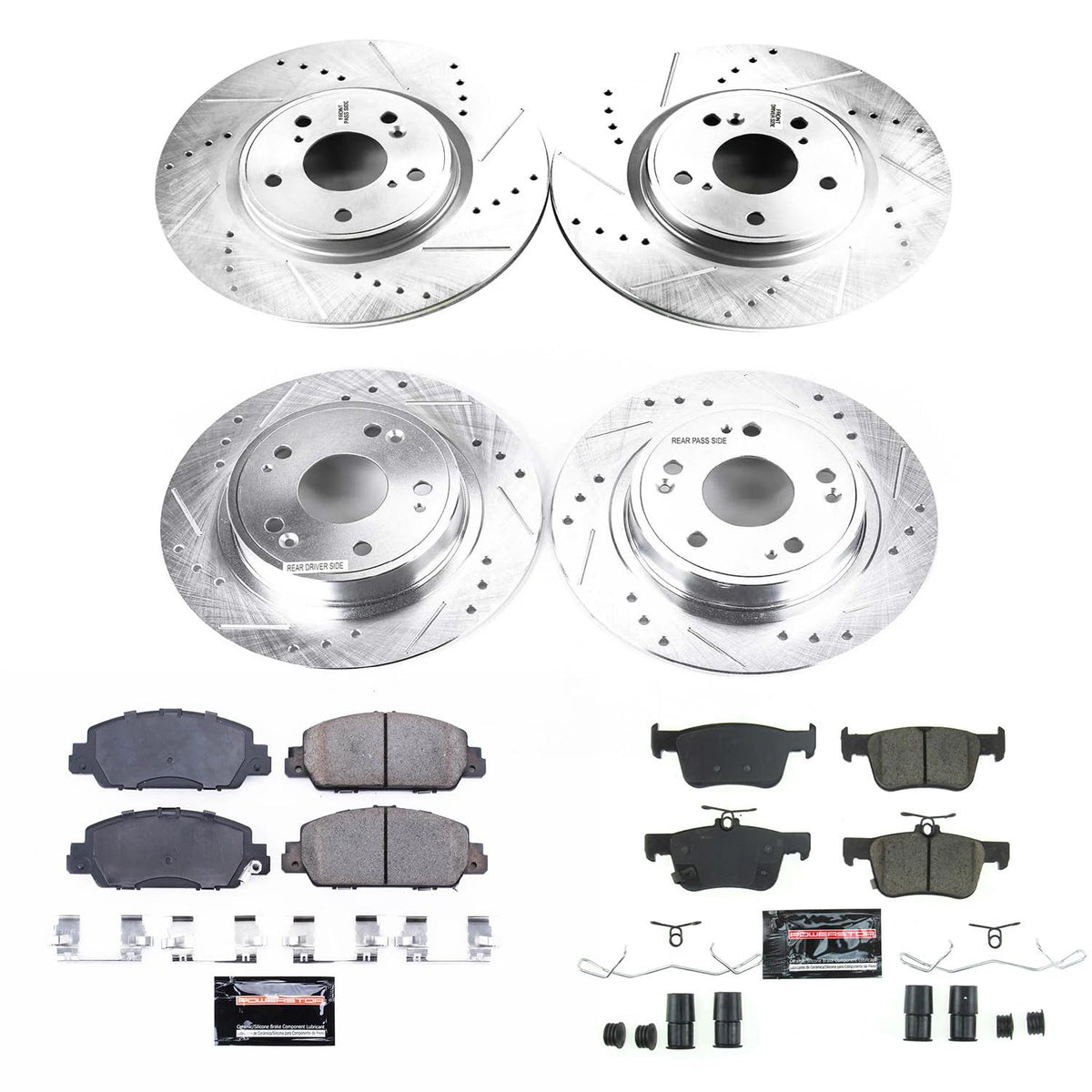 Brake Pad & Rotor Kit Front & Rear N579079