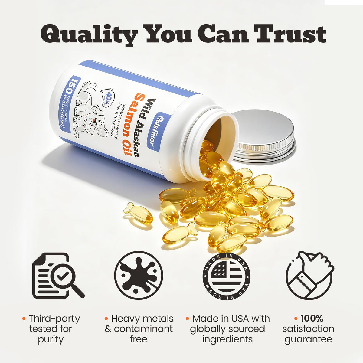 Salmon Oil for Dogs 150ct M7904