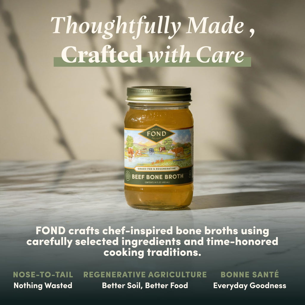 100% Grass-Fed Beef Bone Broth 4-Pack P6167