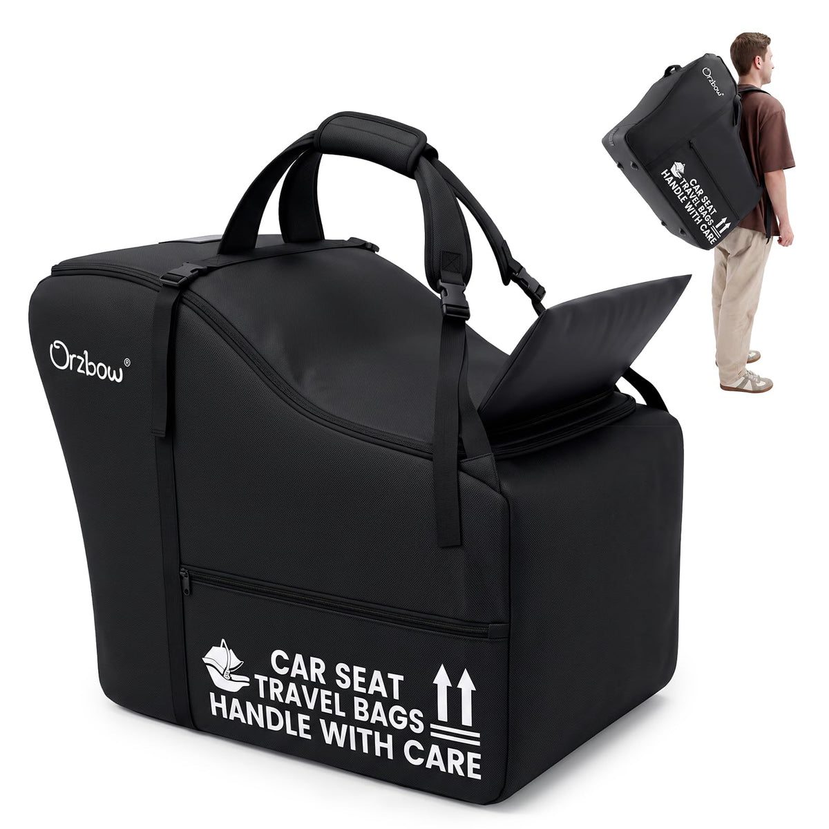Infant Car Seat Travel Backpack Bag W775618