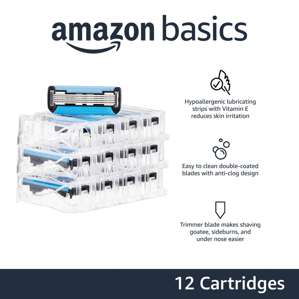 5-Blade Razor Refills 12-Pack P3594