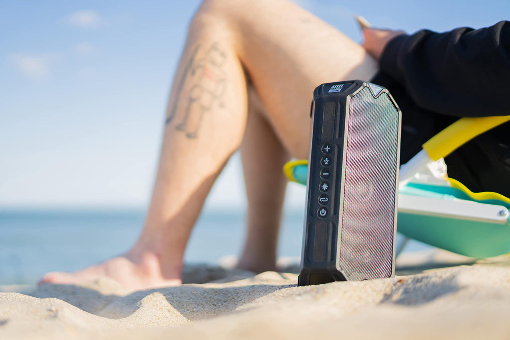 Black Waterproof Portable Bluetooth Speaker I8813