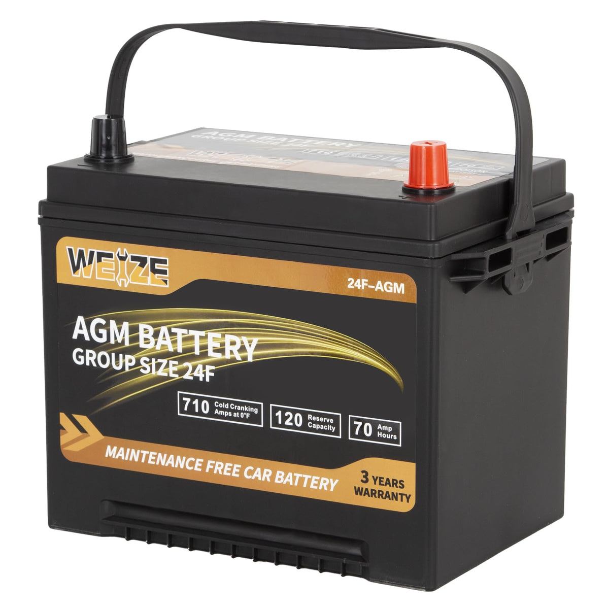 AGM Battery BCI Group 24F Automotive Battery J820