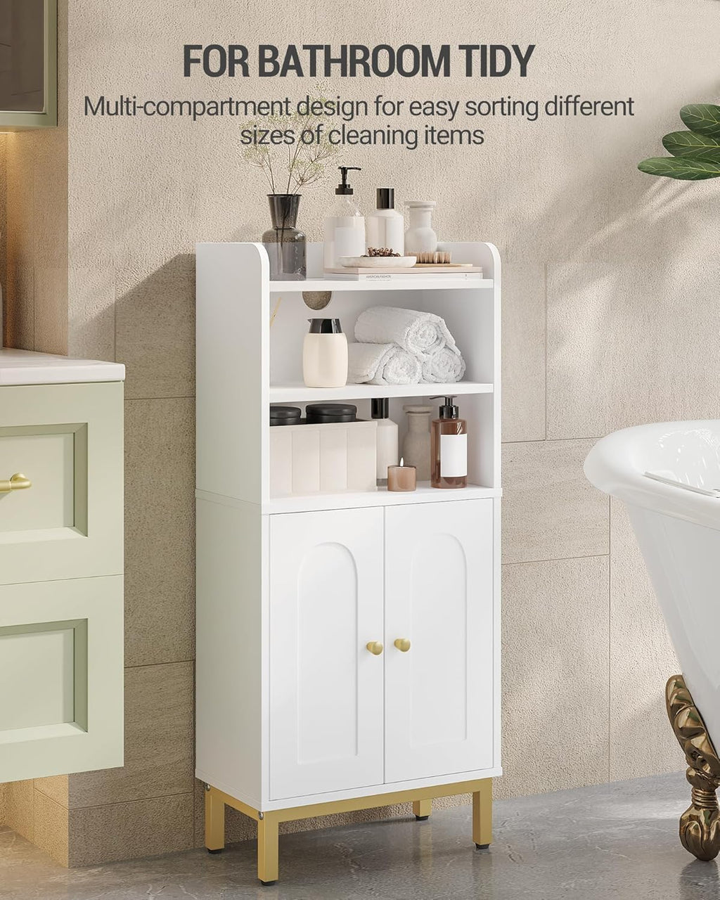 Bathroom Storage Cabinet with 2 Door Z31134